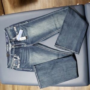 Grace in LA women's Boot Cut Easy Fit Jeans